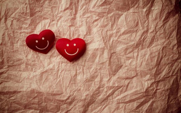 Hearts Smile Love Wallpaper.