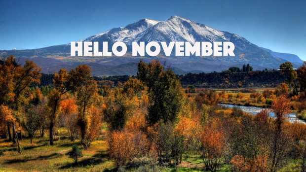 Hello November Image.