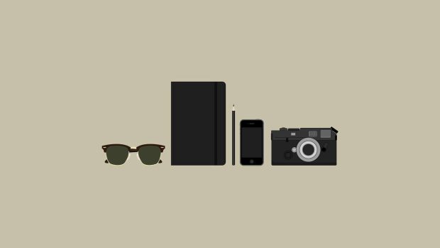 Hipster Gear Full HD Wallpapers.