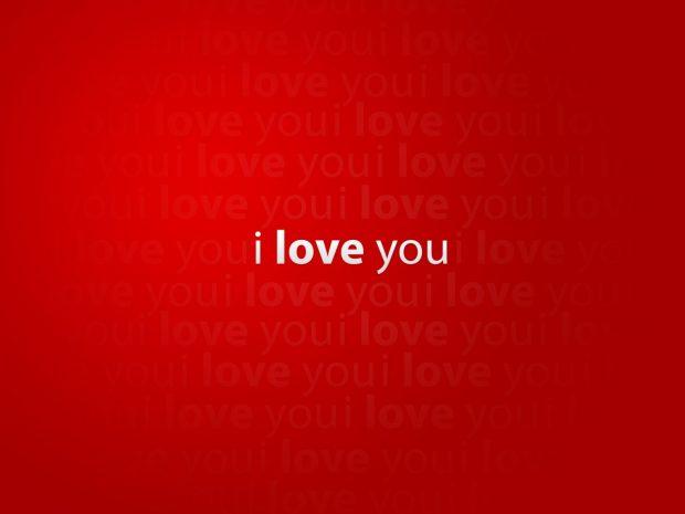 I love you red wallpapers.