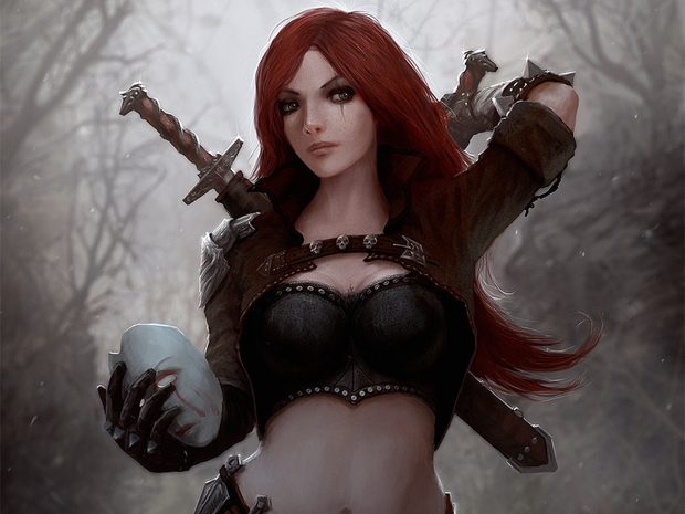 Katarina League Of Legends wallpaper.