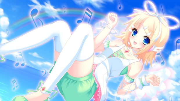 Kawaii Anime wallpaper music cute.