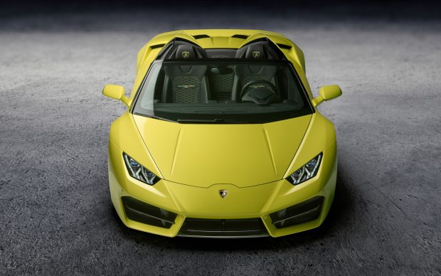 Lamborghini Huracan Spyder Widescreen Backgrounds.