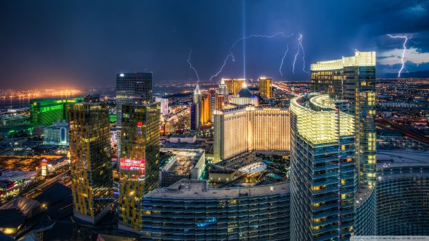 Las Vegas Lightnings HD Desktop Wallpaper.