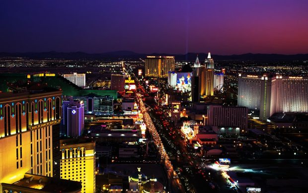 Las Vegas Strip Night Beautiful HD Wallpapers.