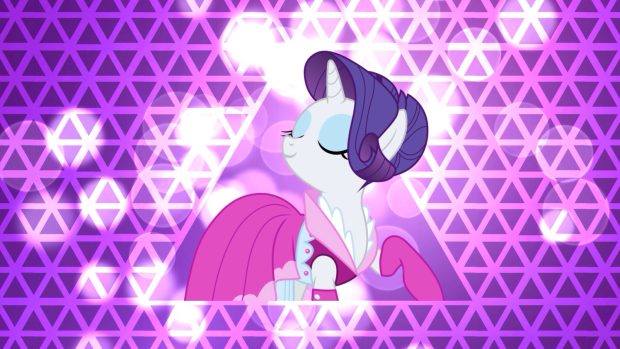 My Little Pony Vector Rarity Backgrounds.