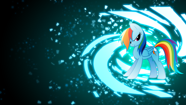 My Little Pony Wallpaper Vector.