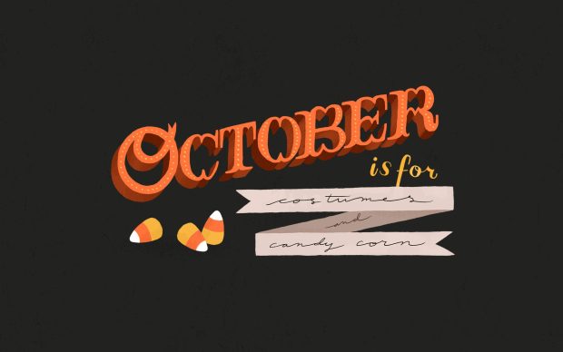 October Wallpaper.