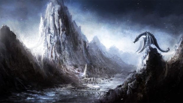 Pictures Screen Dragon Skyrim Wallpapers.