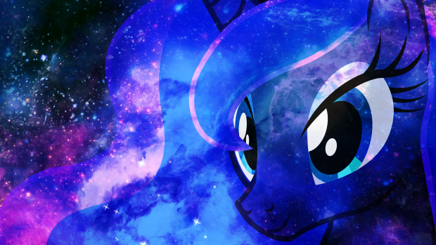 Princess luna galaxy wallpaper.