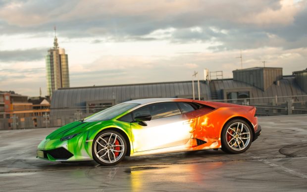 Print Tech Lamborghini Huracan Backgrounds 2560x1600.