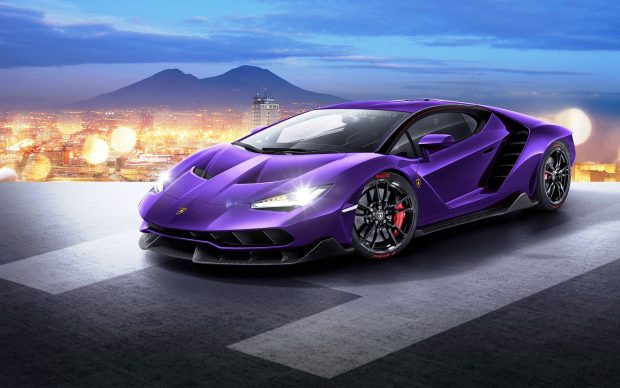 Purple Lamborghini Android Backgrounds.