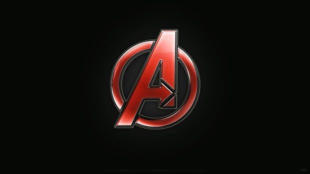Red Logo Avengers.