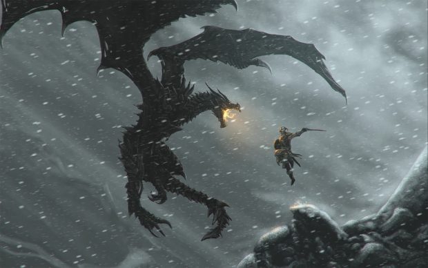 Screen Dragon Skyrim Wallpapers.