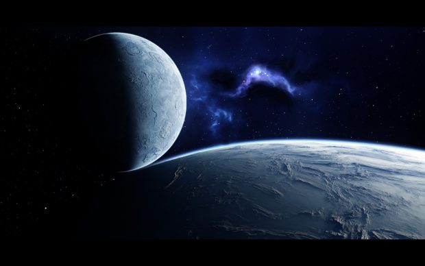 Space Screensaver Backgrounds Somewhere Desktop Abyss Stock.