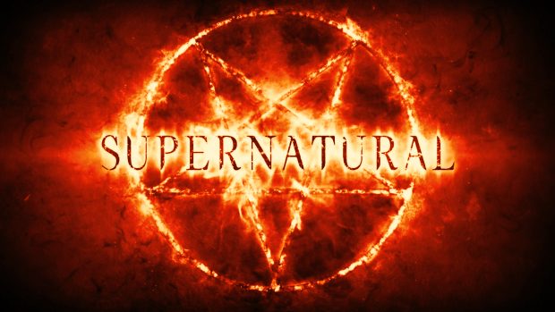 Supernatural Logo On High Resolution Wallpaper.