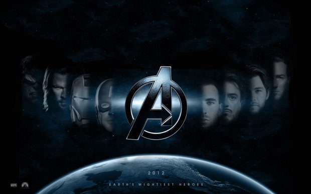 The Heroes Avengers Logo.