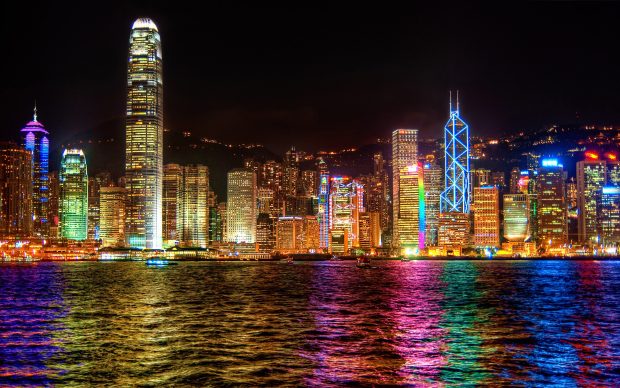 Tower Buidings Hong Kong Backgrounds.