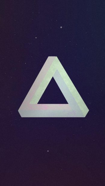 Triangle minimalist phone wallpapers.