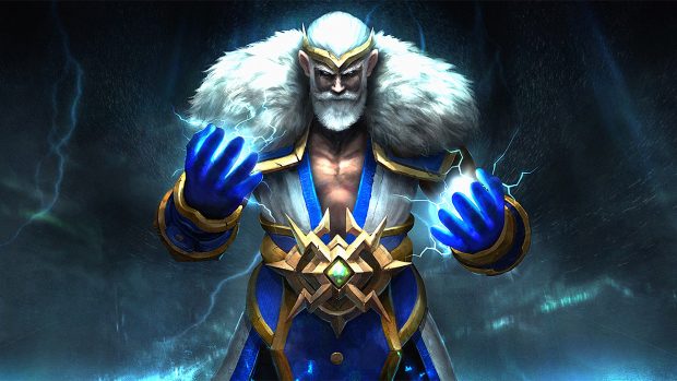 Zeus dota 2 loading screen emperor of the gods set images.