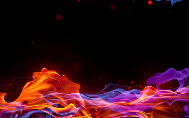 Abstract Fire Backgrounds.