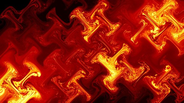Abstract Fire glass red wallpaper HD.
