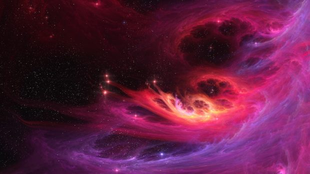 Abstract Fractals Outer Space 1920x1080 Desktop Wallpaper.