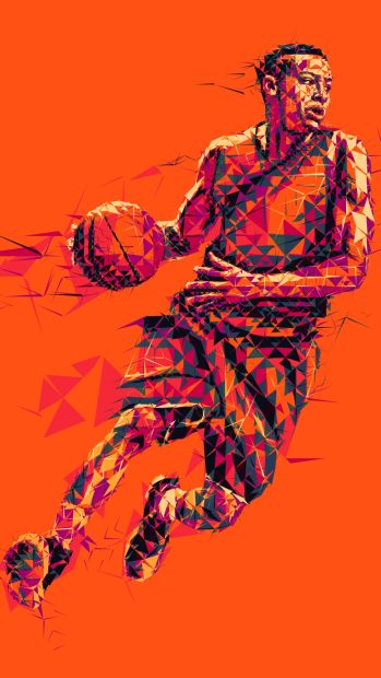 Amazing Art Basketball iPhone 1080x1920.