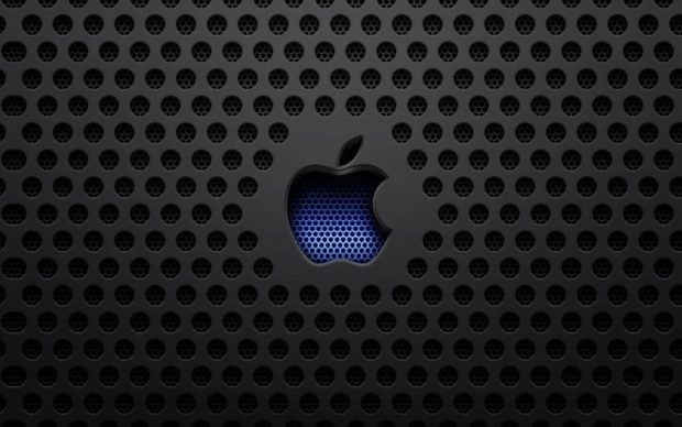 Apple Texture MacBook Air Logo Background.