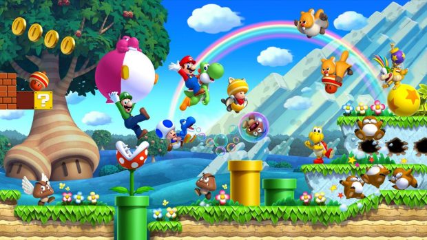 Awesome Mario Backgrounds.