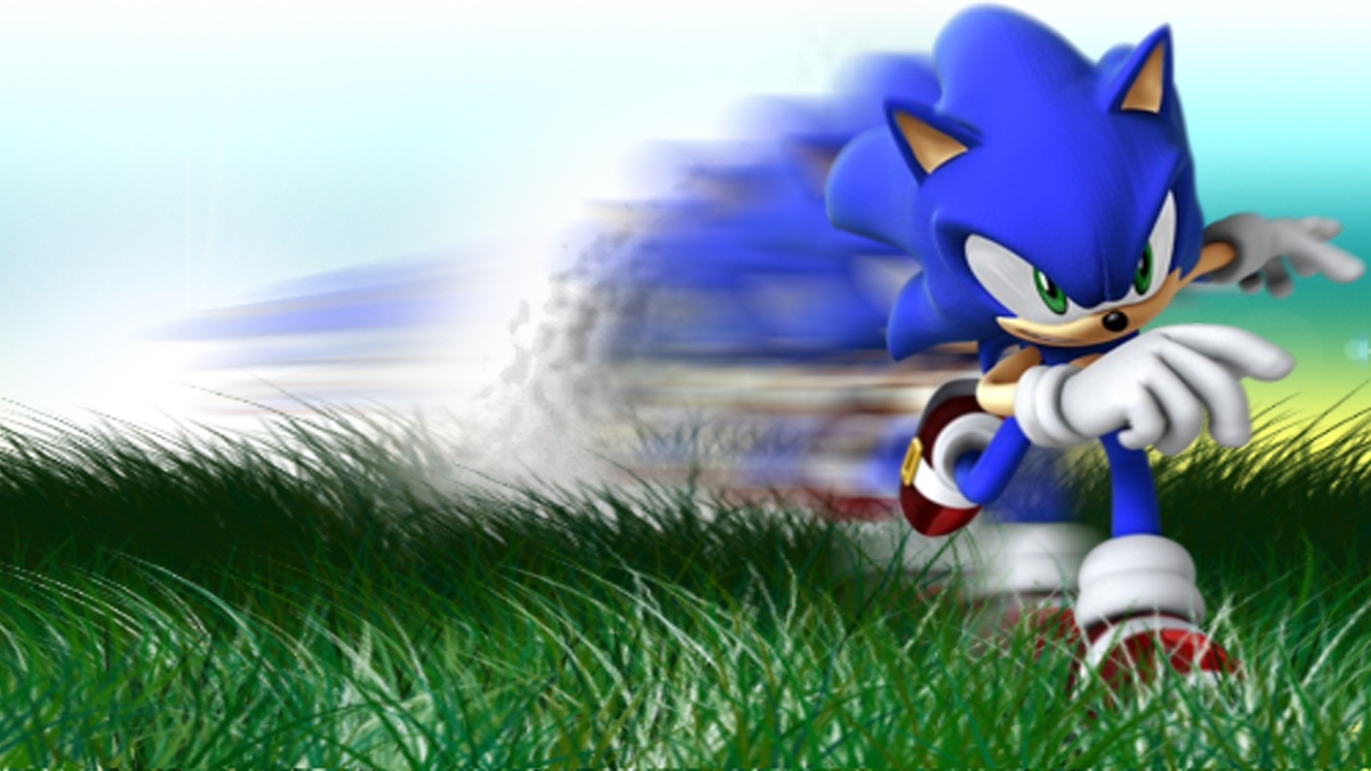 Cartoon Sonic HD Wallpaper 6.