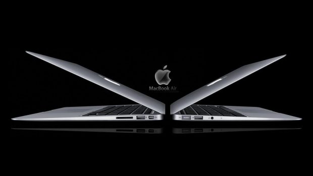 Cool MacBook Air Logo Wallpaper HD.