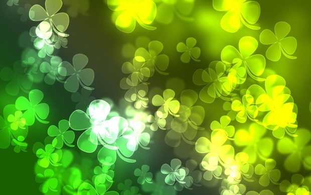 Cute St Patrick Day Background.