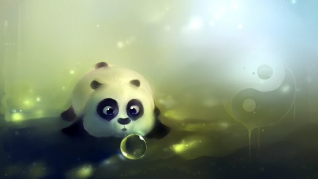 Cute Panda Wallpaper.