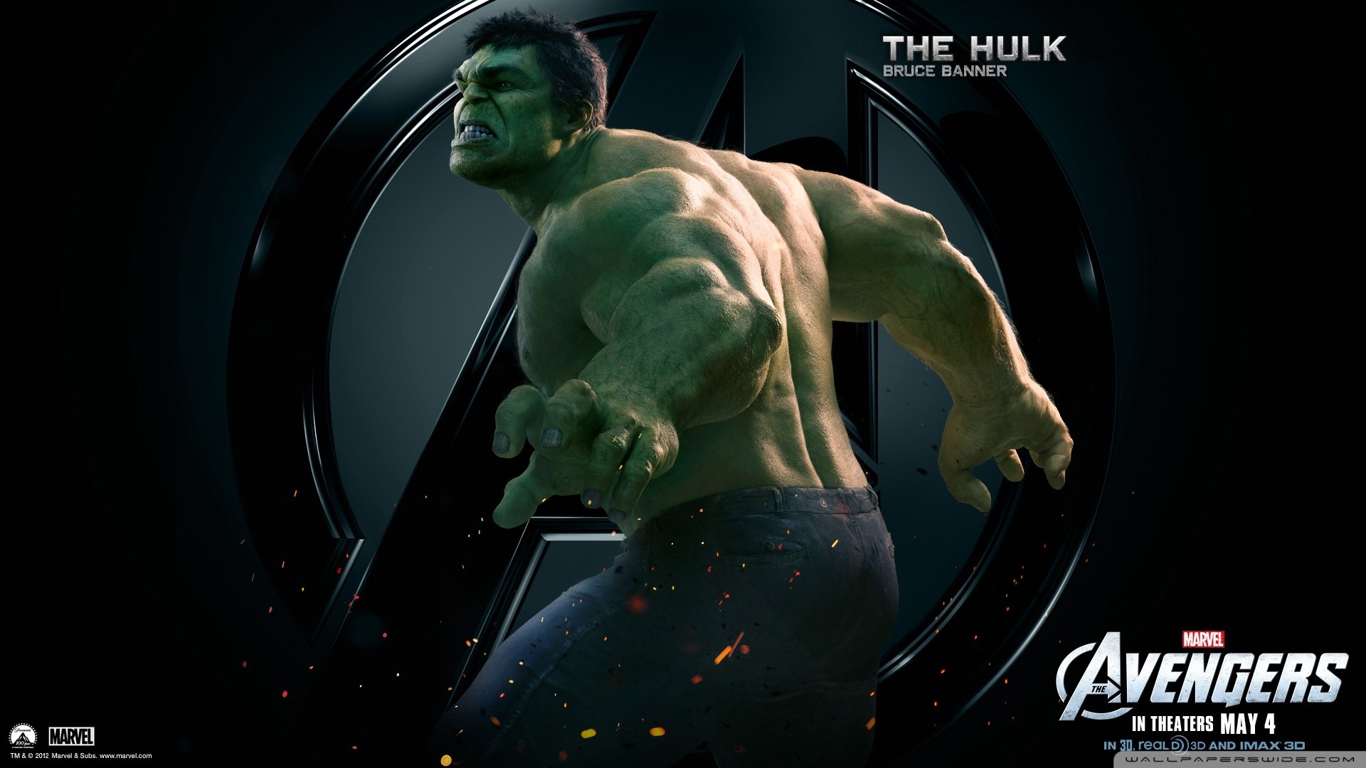 Dark Hulk Wallpaper HD for Macbook 3.