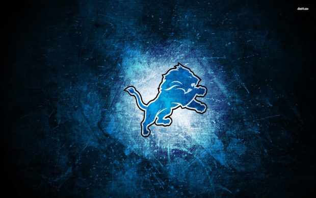 Detroit Lions logo NFL sport wallpaper.