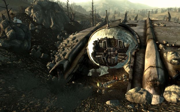 Fallout Alien Game Wallpaper HD Widescreen.