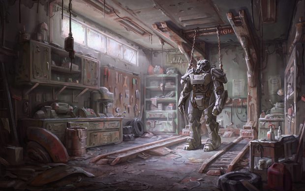 Fallout Armour widescreen wallpapers.