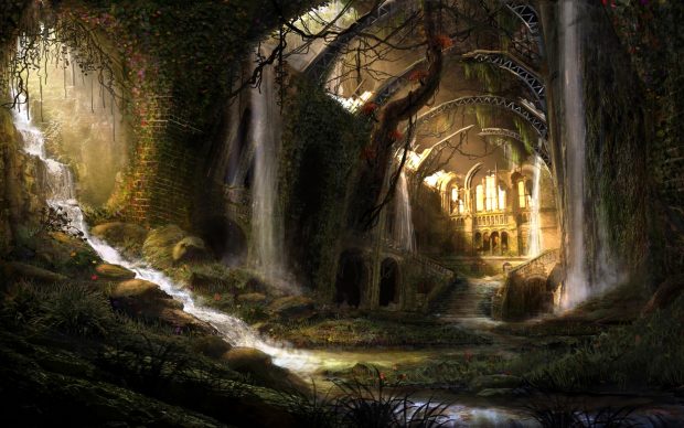 Fantasy Landscape Desktop Wallpapers HD.