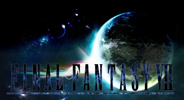 Final Fantasy 7 Logo Background.