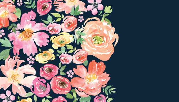 Floral Desktop Background HD Wallpaper.