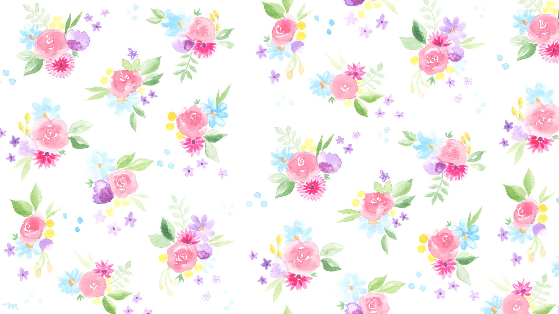 Floral Desktop Wallpaper.