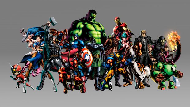 Free Download Marvel Desktop Background.
