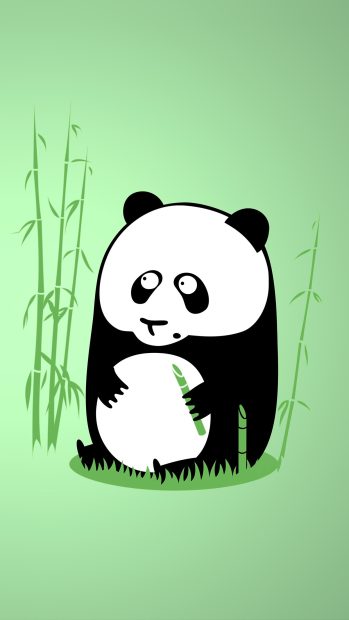 Free download Panda Cartoon Wallpaper Iphone 4.