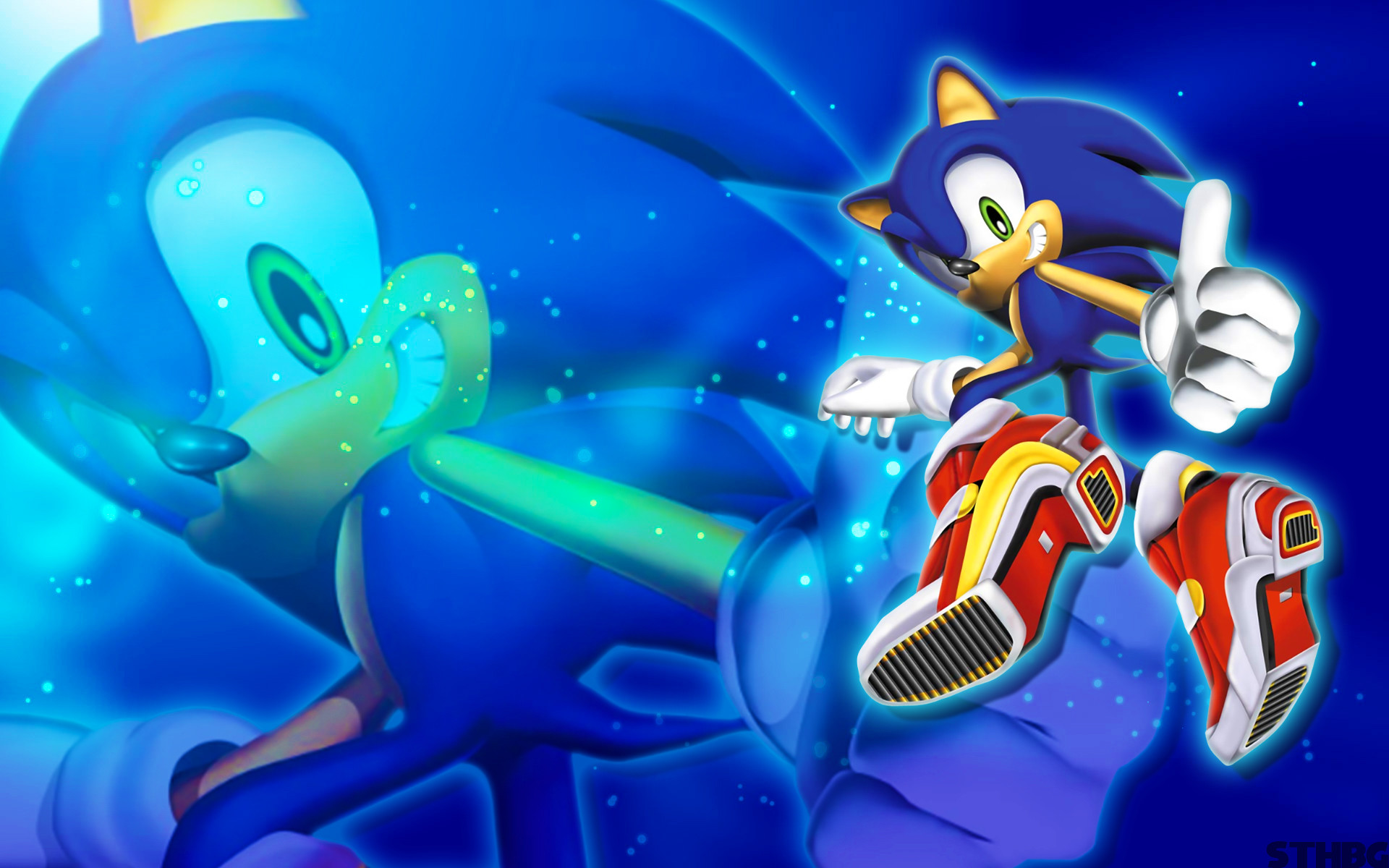 Free download Sonic Desktop Backgrounds 4.