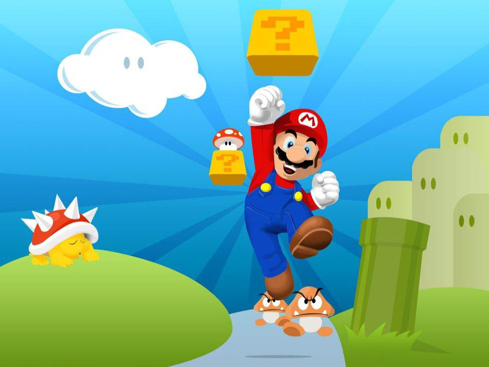 Free Super Mario Wallpapers Download - PixelsTalk.Net