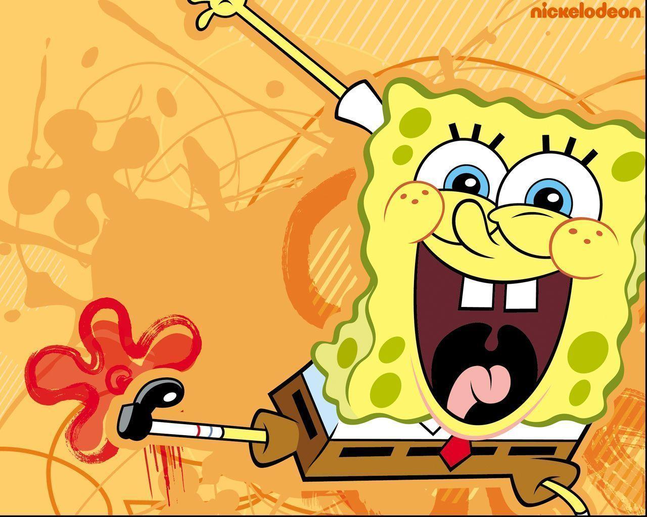 Cute Spongebob Wallpaper HD | PixelsTalk.Net