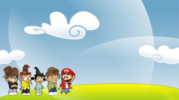 Game Mario Backgrounds.