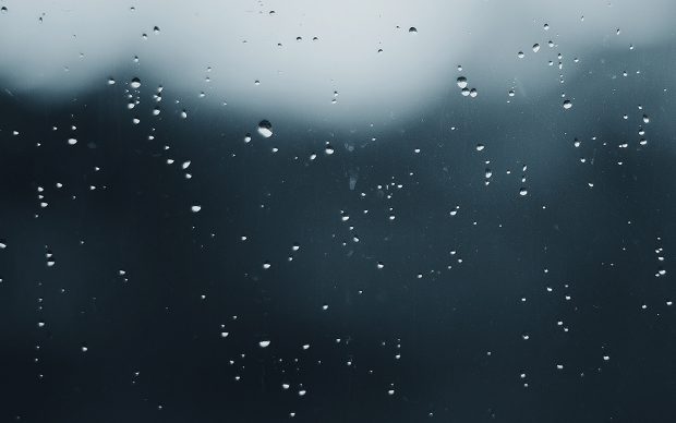 HD Rain Window Wallpaper.