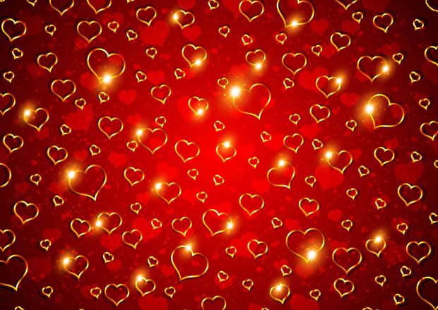 Heart Valentines Backgrounds Desktop.